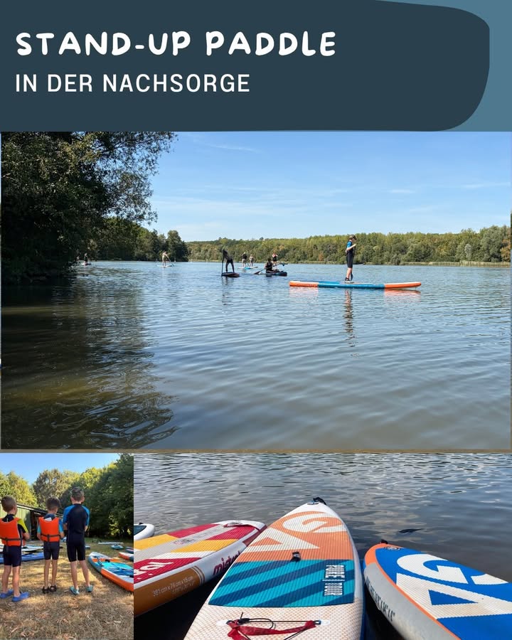 SOMMER, SONNE, SUP Beim Aktionstag „Stand-Up-Paddling“ für Kinder und Jugendlich