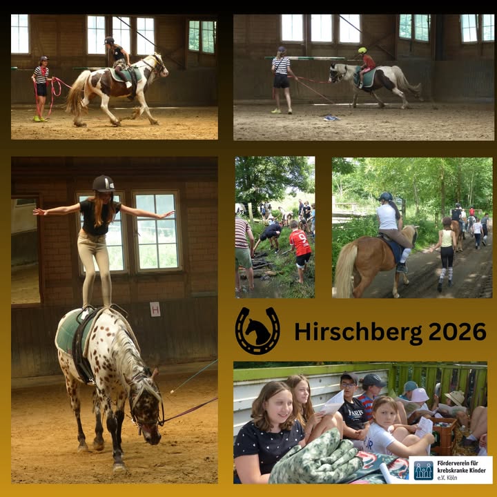 PFERDE, ganz viel SONNE und SPAß auf dem HIRSCHBERG Auch in diesem Jahr ging es