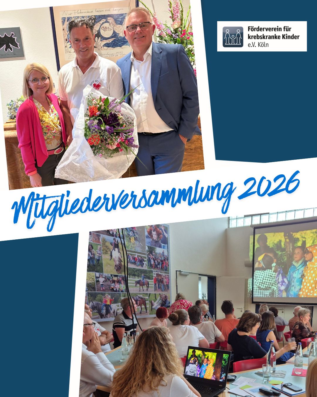 Gestern Abend fand unsere jährliche Mitgliederversammlung statt, moderiert vom V