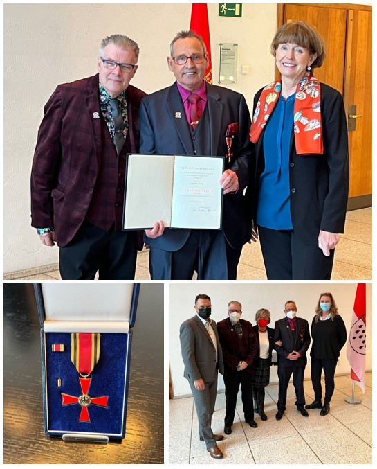 Larry Bundesverdienstkreuz Kollage